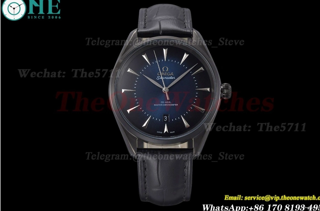 PVD Gradient Seamaster Blue Dial GDF 41mm MY8215 LE 0311